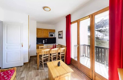 Valmeinier Apartamento | Les Hauts de Valmeinier **** - 4 habitaciones 6/8 personas