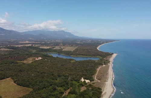 Bravone Apartamento | Residence Marina di Bravone - appartement 6 personnes (5 adultes max.) Vue Mer 1er etage N14