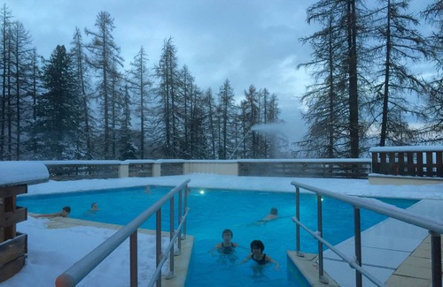 Les Claux Apartamento | Residence on the slopes with heated outdoor pool