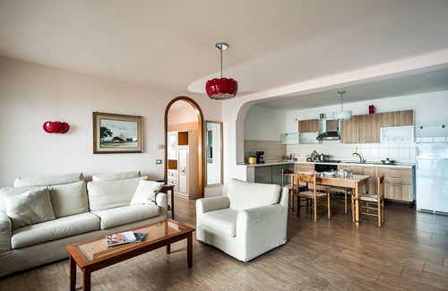 Taormina Apartamento | Residence Schuler - Apartamento 'B' con vistas al mar y al Monte Etna