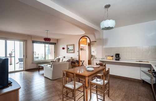 Taormina Apartamento | Residence Schuler - Apartamento 'B' con vistas al mar y al Monte Etna