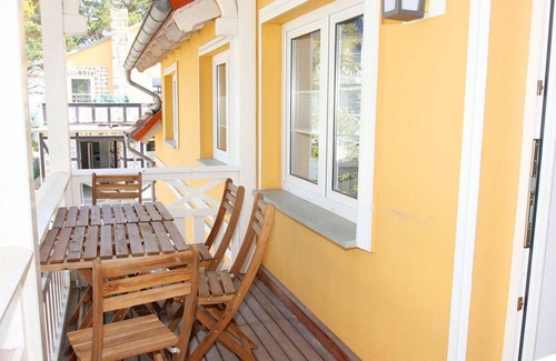 Binz Apartamento | Residenz Clara Sophia - FeWo 04: Strandnah, Balkon