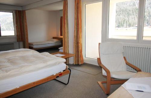 Sils-Maria Apartamento | Residenza Lagrev 1 1 2 Zimmerwohnung Nr 007 - Typ 15A - Hochparterre - Süd