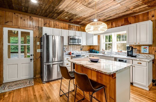 Saluda Cabina | Resilience Road Cabin: pet friendly, walk to downtown Saluda, near hiking!