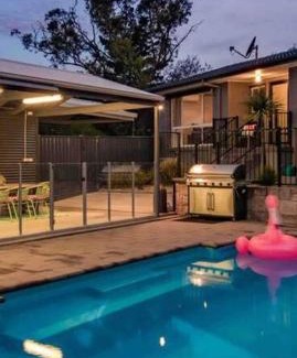 Hughes Casa | Resort style home pool spa sauna