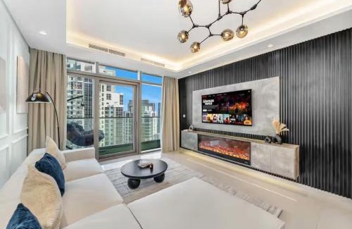 Trade Centre 1 Apartamento | Restay Homes at Paramount Midtown Hotel - Highest infinity pool access with Burj View