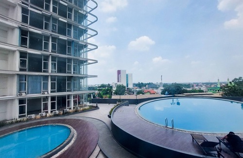 Jakarta Apartamento | Restful And Modern 2Br Majestic Point Serpong Apartment