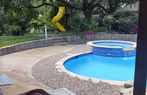 Seguin Cabaña | Restoration Retreat with Pool and Hot Tub!