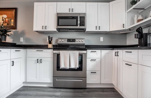 Middle Falls Otro | Restored horse stable transformed into modern designed retreat!