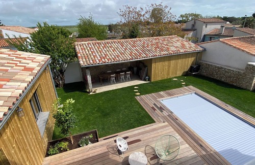 Saint-Clement-des-Baleines Casa | Retaise house, swimming pool, near beach and village center