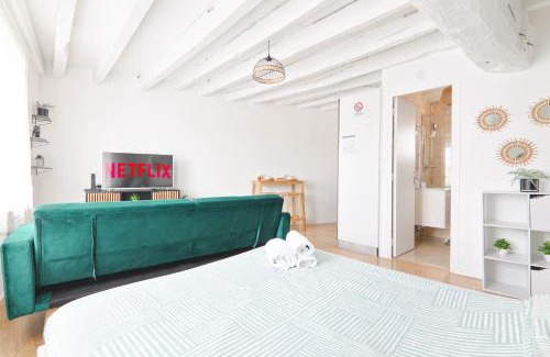Etampes Apartamento | Retraite Romantique à Étampes