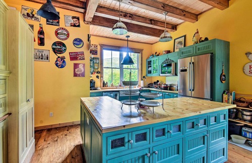 Settlers Ridge Cabina | Waynesville Executive Retreat Cabin con vistas de 360 °!