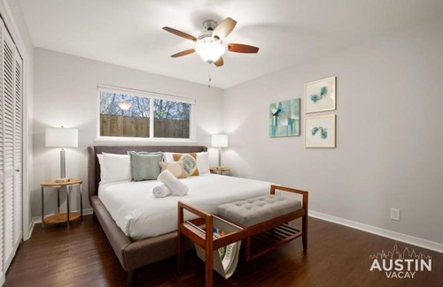 Old West Austin Casa | Retro Chic Old Austin Charm with Updated Features