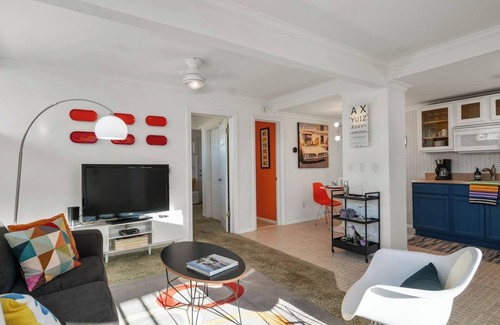 Twin Palms Apartamento | Retro & funky mid-century mod at Ocotillo Lodge