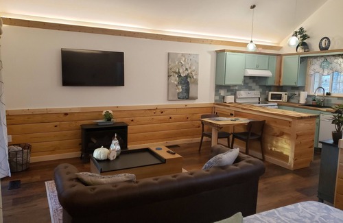 Frenchburg Cabina | Retro studio cabin in lovely Frenchburg with Hot Tub, WiFi and fire pit