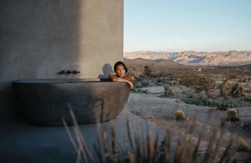 Yucca Valley Casa | Revolve House: Pool Overlooking Joshua Tree