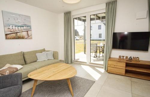 Lobbe Apartamento | Rex Rugia FeWo12-2 strandnah,Terrasse,Sauna,Pool