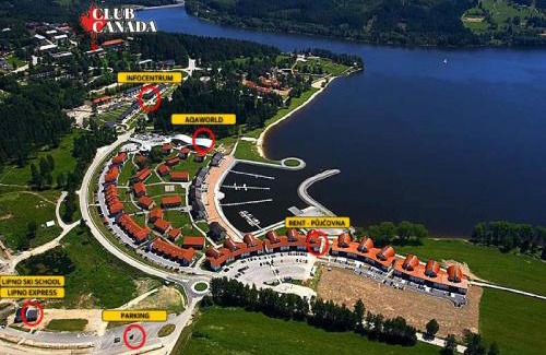 Lipno nad Vltavou Apartamento | Rezidence Club Canada Appartement XXL conference rooms sauna gril