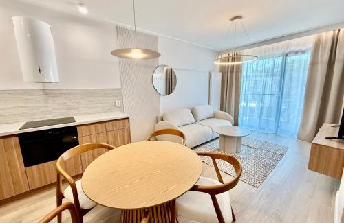 Niechorze Apartamento | Rezydencja Niechorze D301 Boho Studio z Basenem i SPA - 5D Apartments