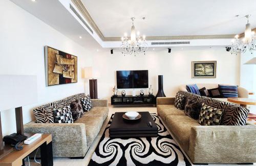 Dubai Marina Apartamento | RH- Luxurious penthouse, Marina View Duplex with Golf Course Vista