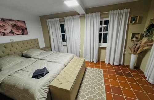 Neuendorf Apartamento | RheinOase mit Garten für Familien & Gruppen