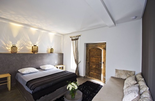 Mechouar-Kasbah Casa | Riad en Marrakech con jacuzzi en la terraza para 5 personas y con vista al Atlas