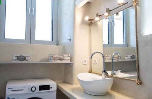 Andros Town Apartamento | Richie's Sea View Romantic Residence