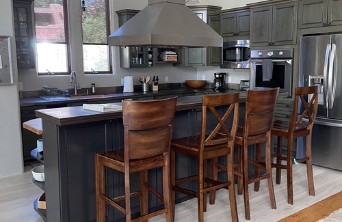Solar Ranch Casa | LO MEJOR DE RIDGWAY: ¡Vistas a la montaña, espaldas al espacio abierto, plano de planta abierto, en la ciudad!