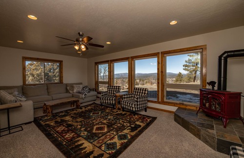 Pagosa Springs Casa | "Rifle Ridge" with mountain views for miles!!!