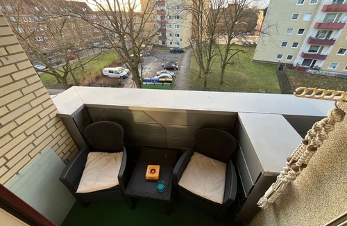 Neumuenster Casa | Ringstraße 15 W2 - 1 bedroom with balcony and parking space
