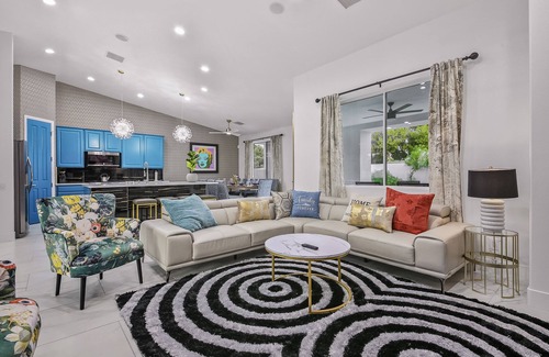 Desert Park Estates Casa | Rising Sun House: Pool, Spa, GameRoom, PetFriendly!