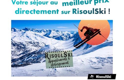 Risoul Apartamento | RisoulSki Antarès - Piscine et Sauna