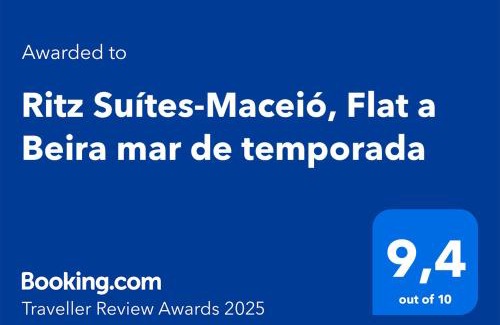 Cruz das Almas Apartamento | Ritz Suítes-Maceió, Flat a Beira mar de temporada