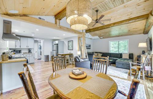 Schroon Lake Casa | River Access On-Site Schroon Lake Gem on 21 Acres