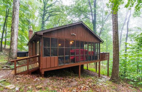 Great Cacapon Casa | River Cabin w Great Views, Screened Porch & Fire Pit
