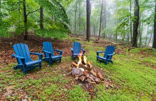 Great Cacapon Casa | River Cabin w Great Views, Screened Porch & Fire Pit