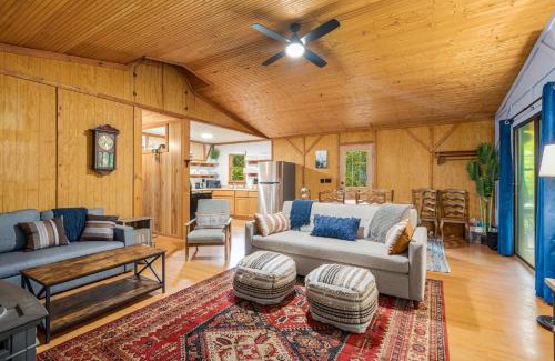 Great Cacapon Casa | River Cabin w Great Views, Screened Porch & Fire Pit