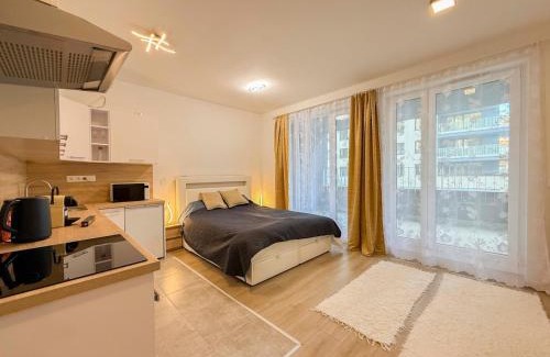 Vizafogo Apartamento | River Danube flat w balcony and FREE guarded parking