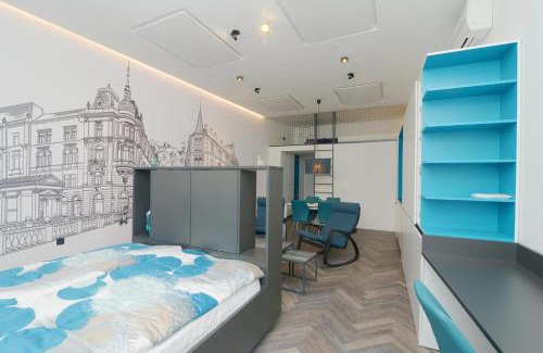 Ljubljana Old Town Apartamento | RIVER SIDE CENTRAL MARKET - Eclipse superior apartment