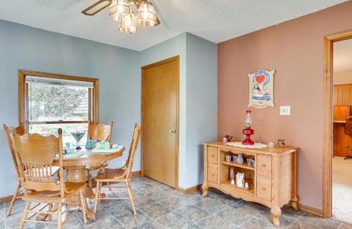 Treece Casa | Riverfront Baxter Springs Home with Deck and Grill!