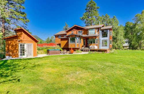 Bayfield Casa | Riverfront Bayfield Home with Deck and Gas Grill