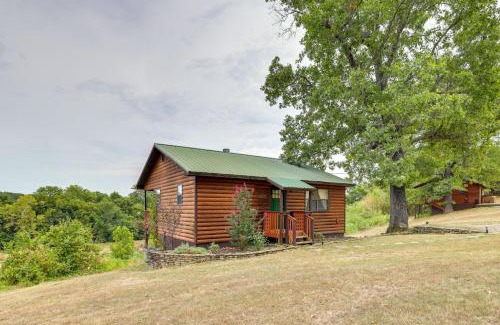 Berryville Casa | Riverfront Berryville Cabin with Grill and Fireplace!