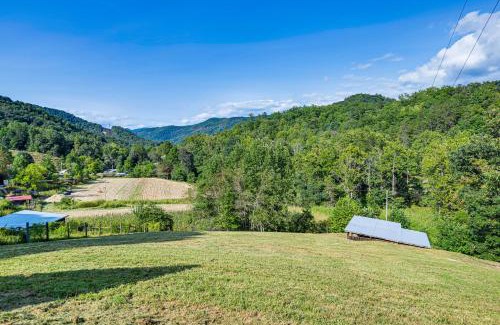 Tuckasegee Casa | Riverfront Cabin with Mtn Views in Tuckasegee!