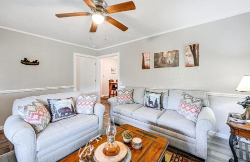 Tuckasegee Casa | Riverfront Cabin with Mtn Views in Tuckasegee!
