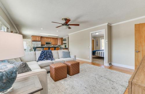 Cheboygan Casa | Riverfront Cheboygan Home with Deck and Boat Dock!