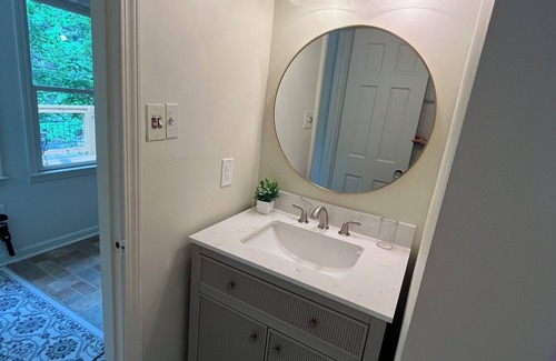 Chimney Rock Cabaña | Riverfront cottage within walking distance to downtown Chimney Rock.