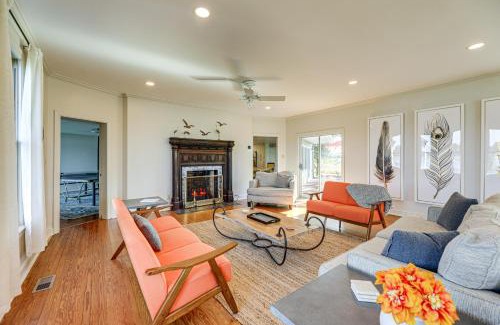Allen Casa | Riverfront Gem with Fire Pit in Eden
