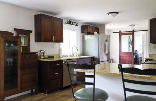 Mayfield Casa | Riverfront Haven with Hot Tub and Dock