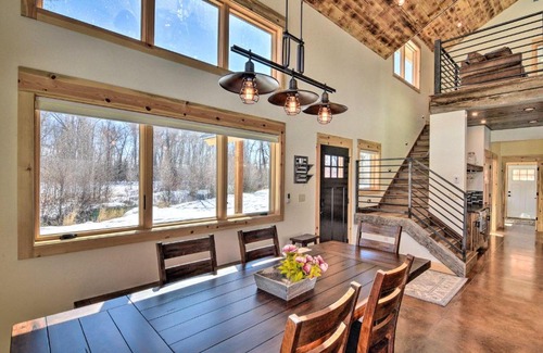 Gunnison Casa | Riverfront Home with BBQ 2 Mi to Downtown Gunnison!