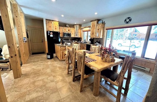 South Fork Casa | Riverfront home with amazing views, fireplace & washer/dryer